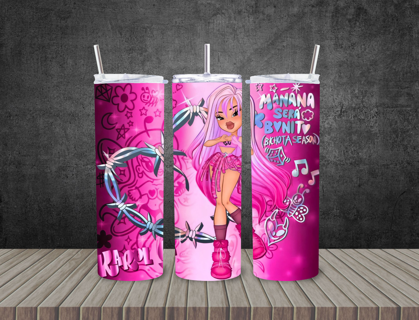 Bichota Season Pink Tumbler