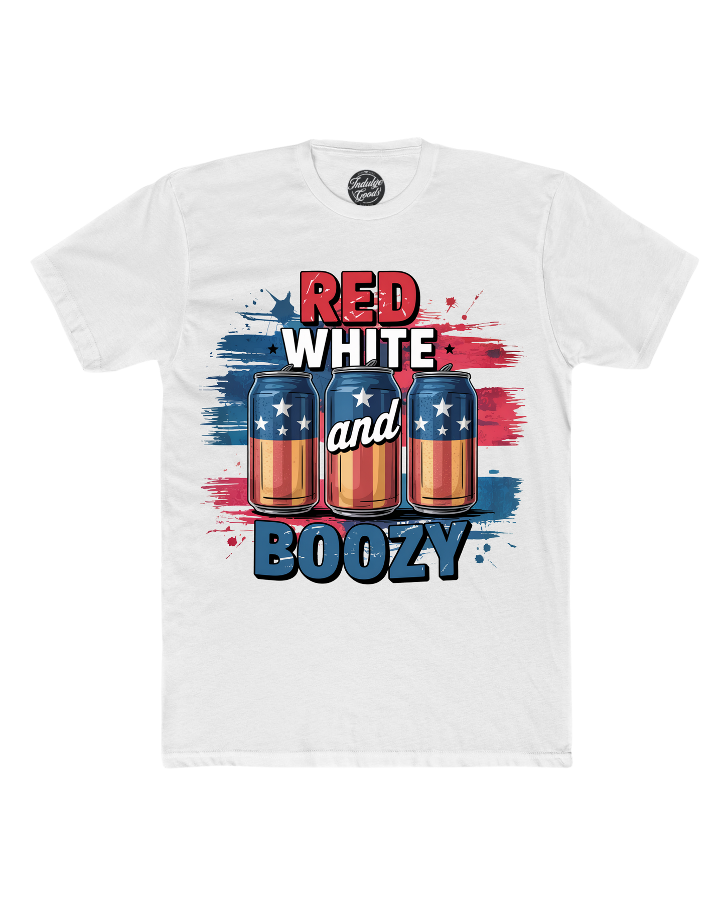 Red White and Boozy Tee