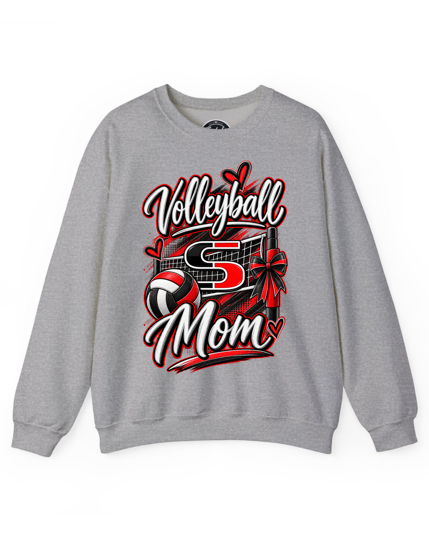 Sunnyside Volleyball Mom Crewneck Sweater