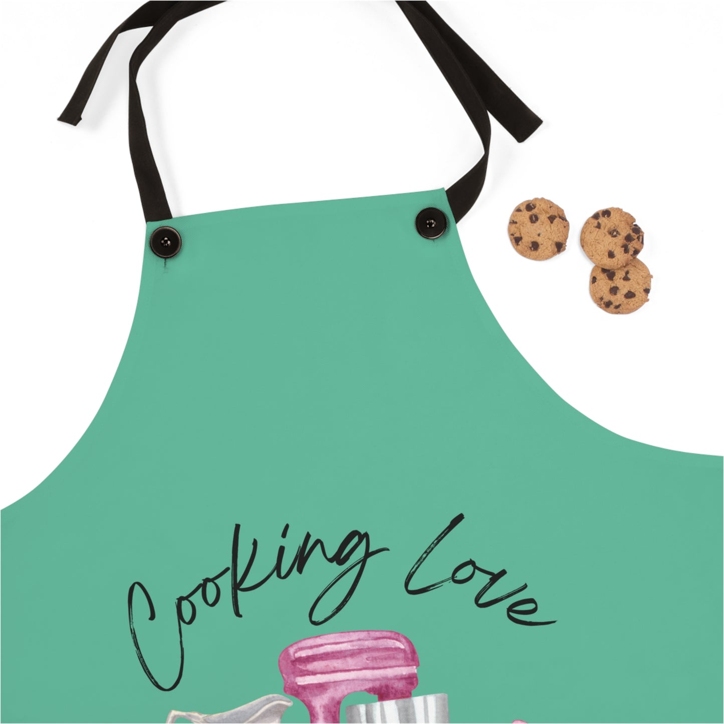 Cooking Love Made Edible Apron