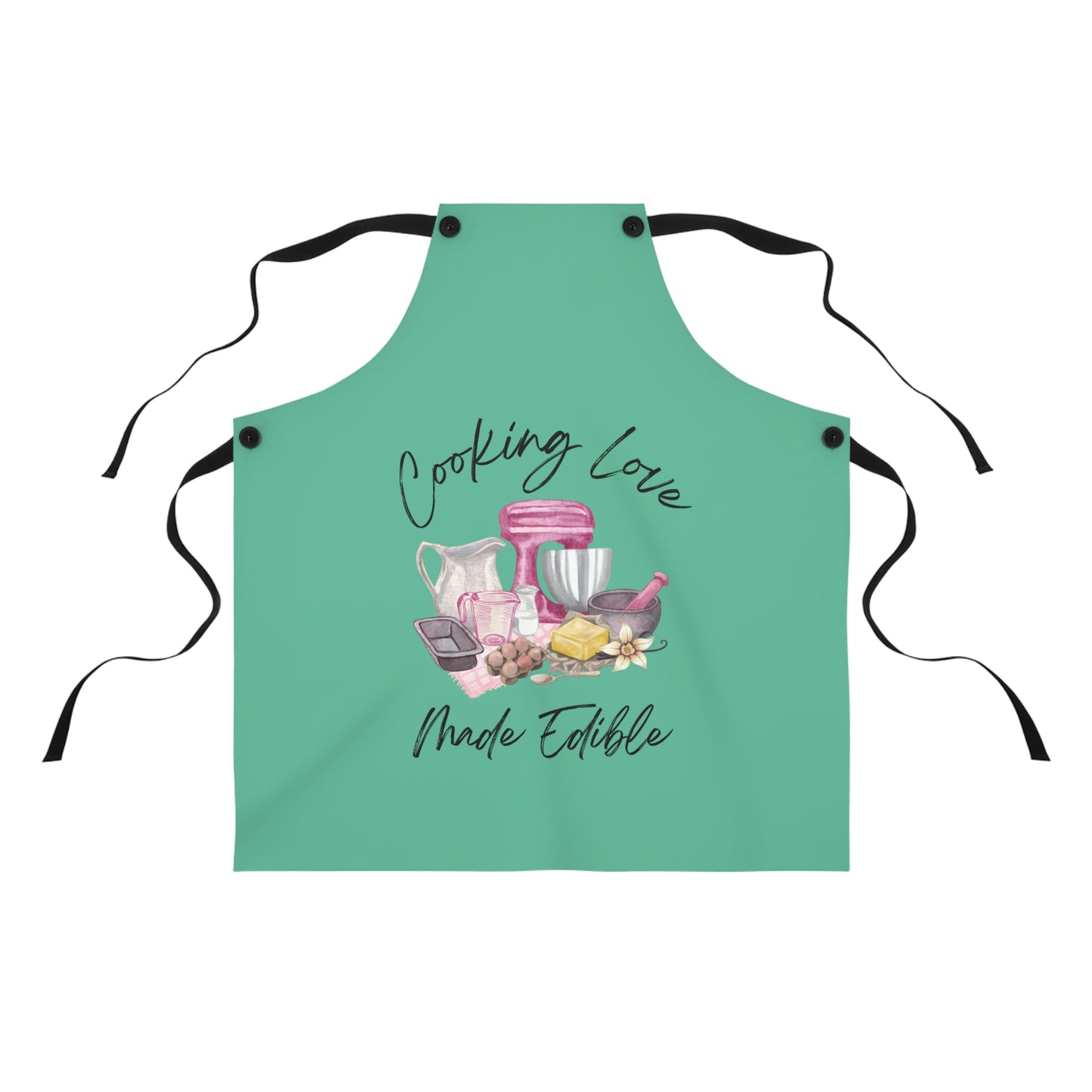 Cooking Love Made Edible Apron