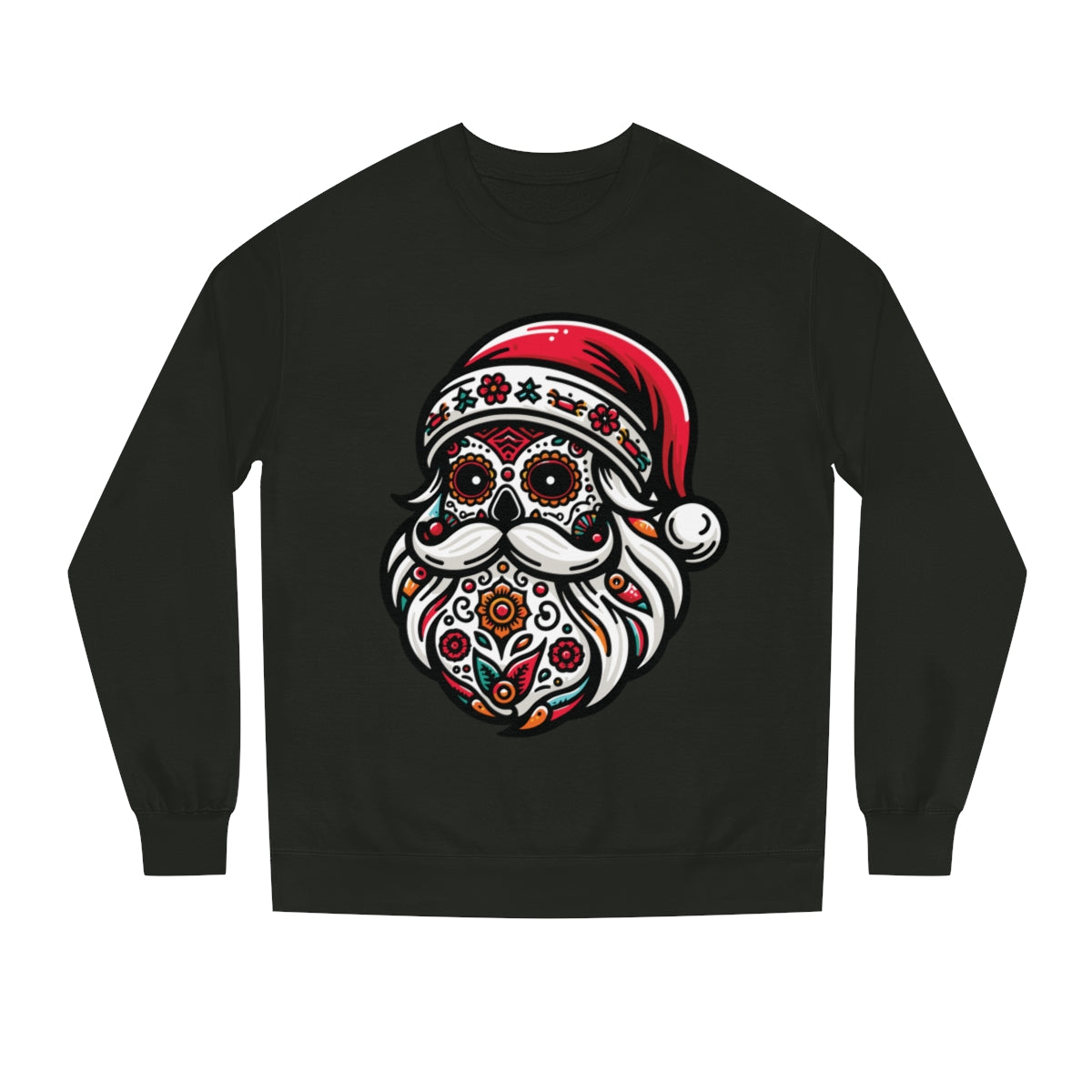 Sugar Skull Santa Crewneck