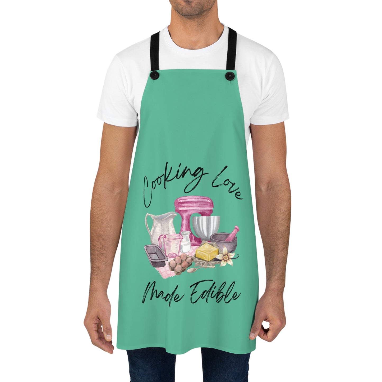 Cooking Love Made Edible Apron