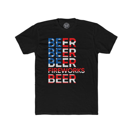 Beer Fireworks Tee