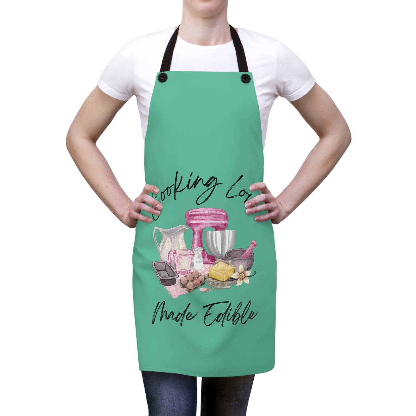 Cooking Love Made Edible Apron