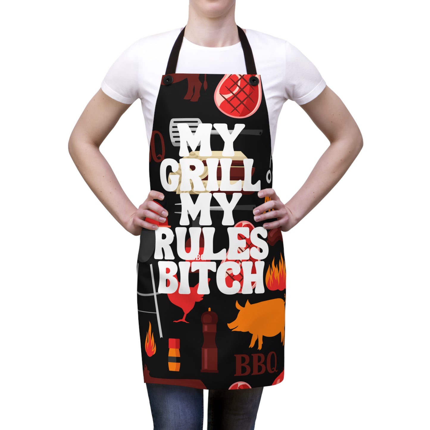 My Grill My Rules Apron