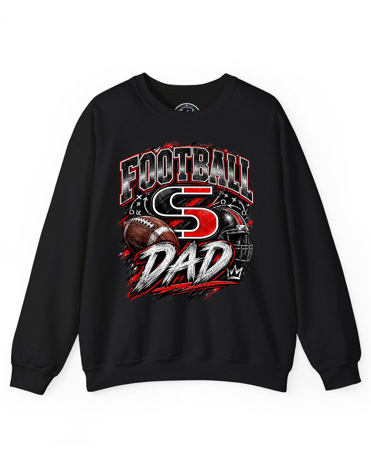 Sunnyside Football Dad Crewneck Sweater