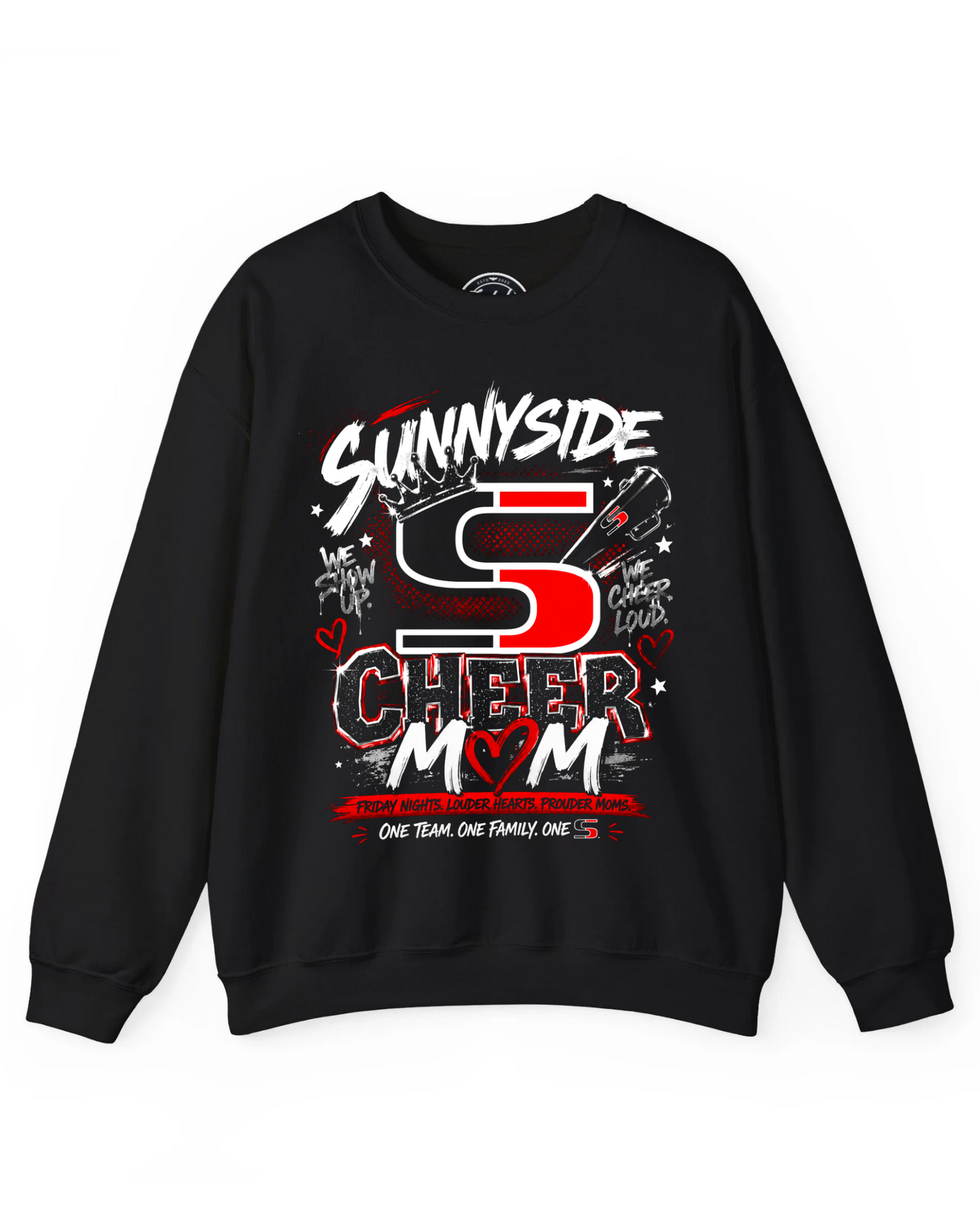 Sunnyside Cheer Mom Crewneck Sweater
