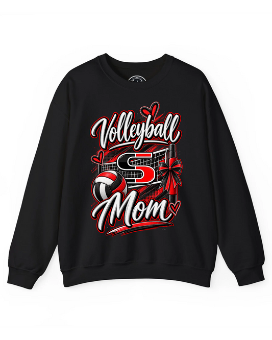 Sunnyside Volleyball Mom Crewneck Sweater