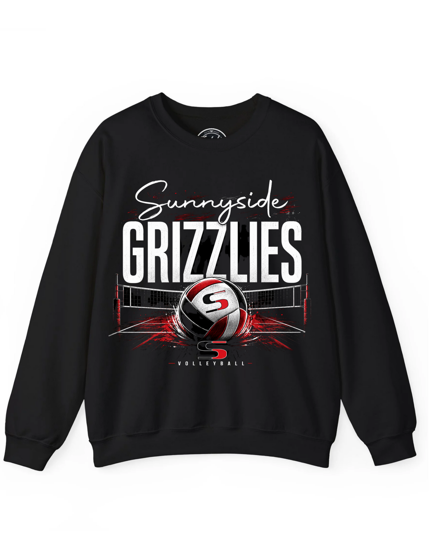 Sunnyside "Thunderdome" Volleyball Crewneck Sweater