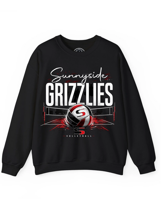 Sunnyside "Thunderdome" Volleyball Crewneck Sweater