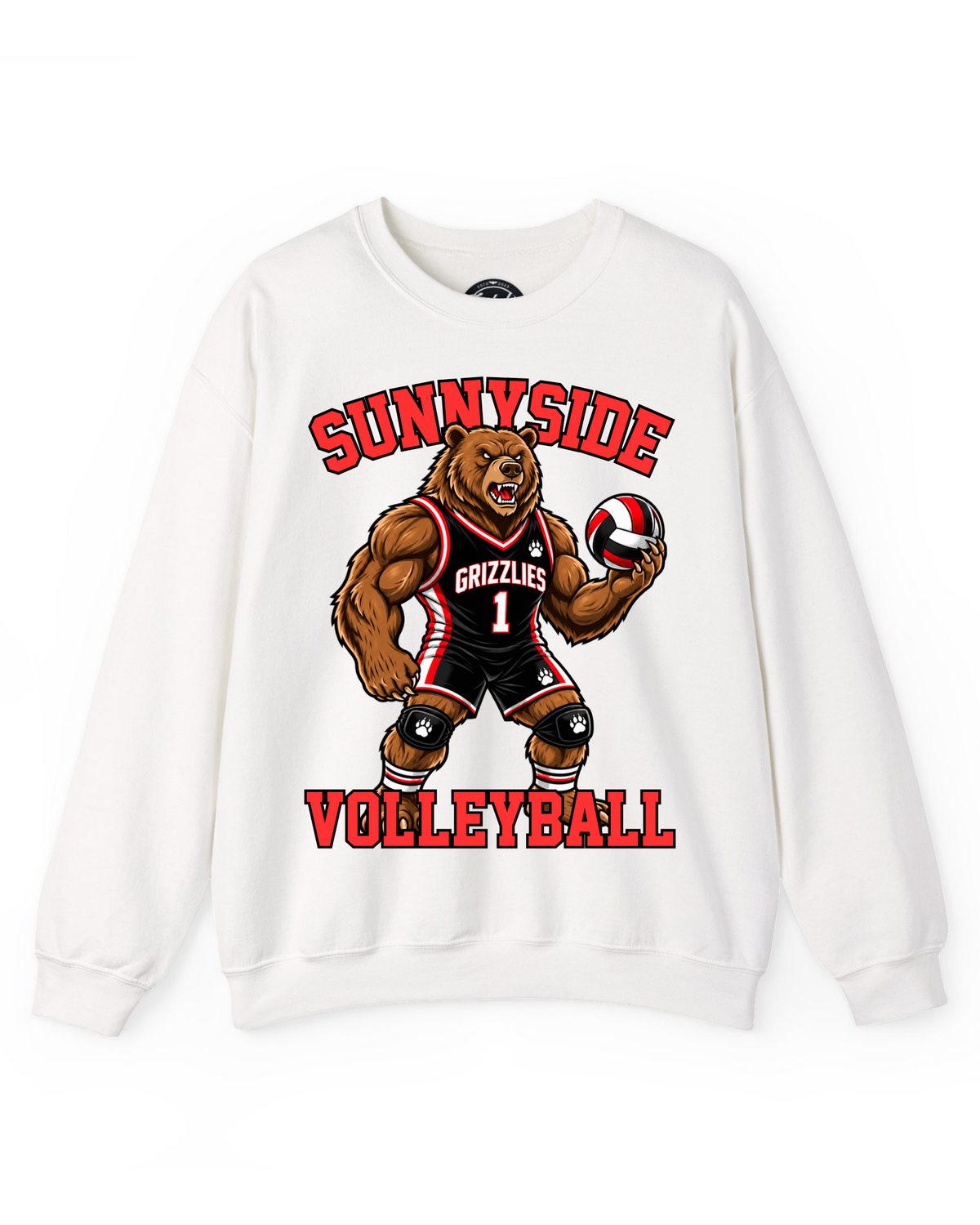 Sunnyside Grizzlies Volleyball Crewneck