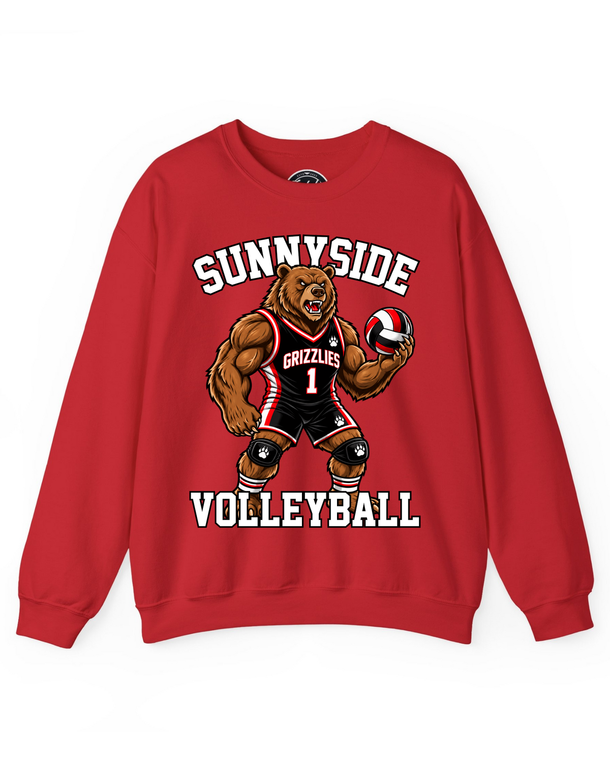 Sunnyside Grizzlies Volleyball Crewneck