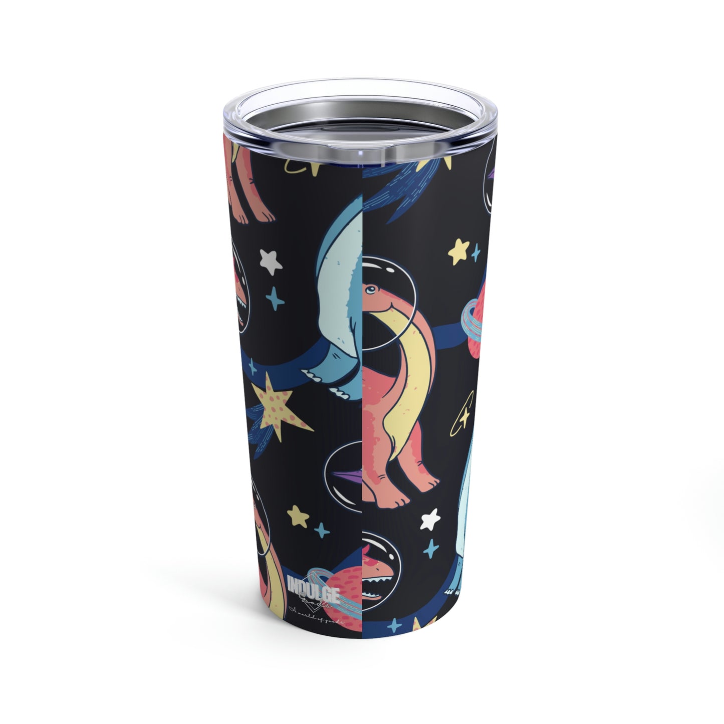 20oz Dinosaurs In Space Tumbler