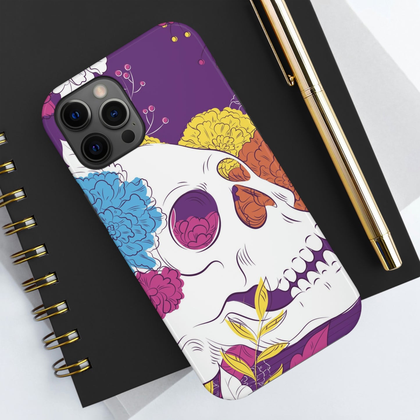 Flowers & Skulls Case v.1