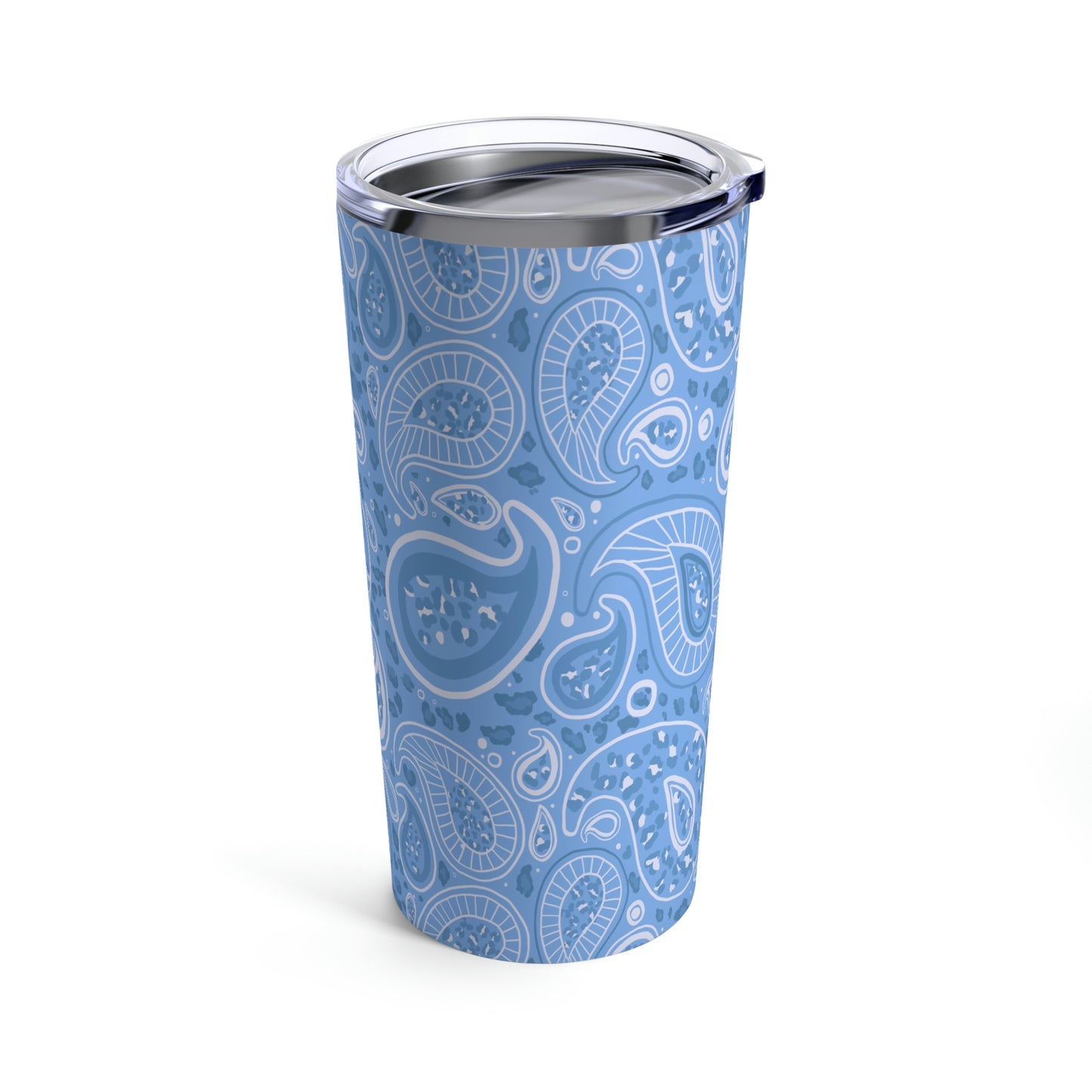 20oz Blue Paisley Tumbler