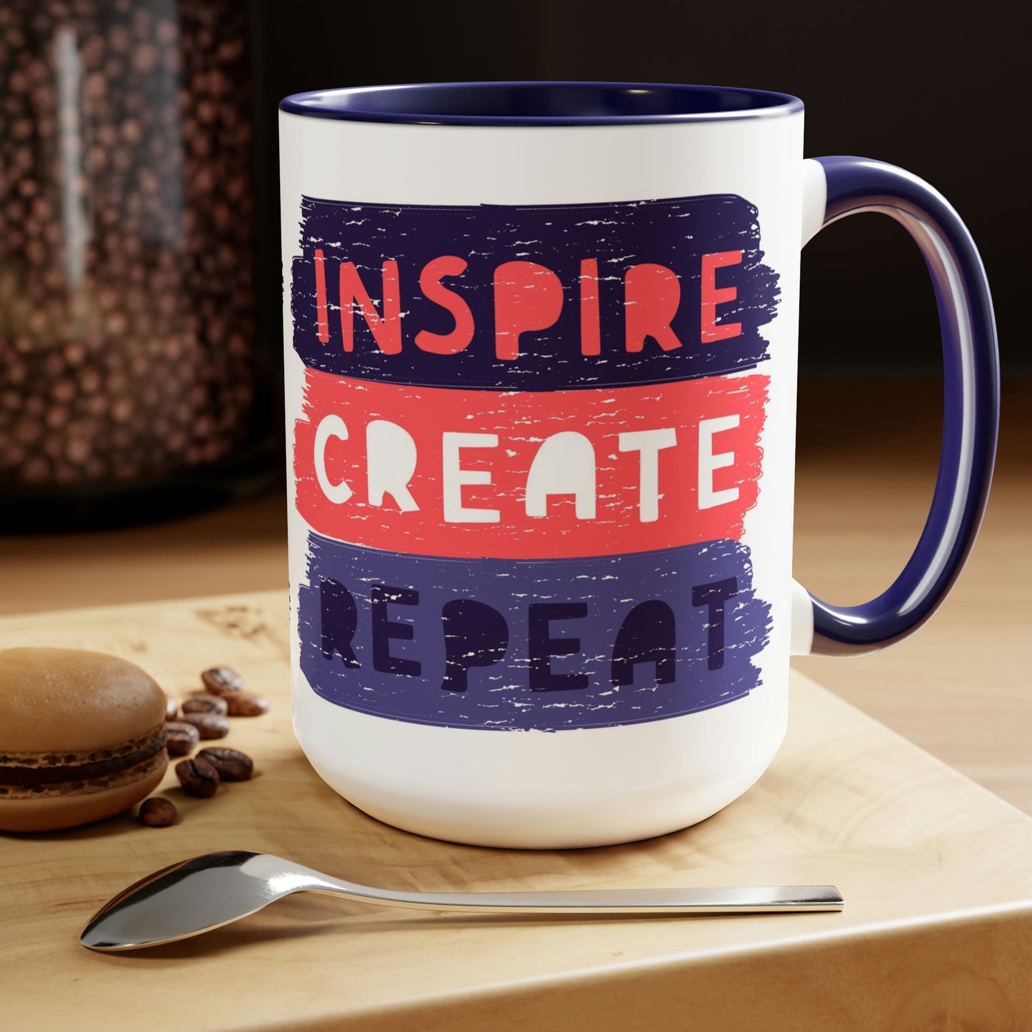 Inspire Create Repeat Mug