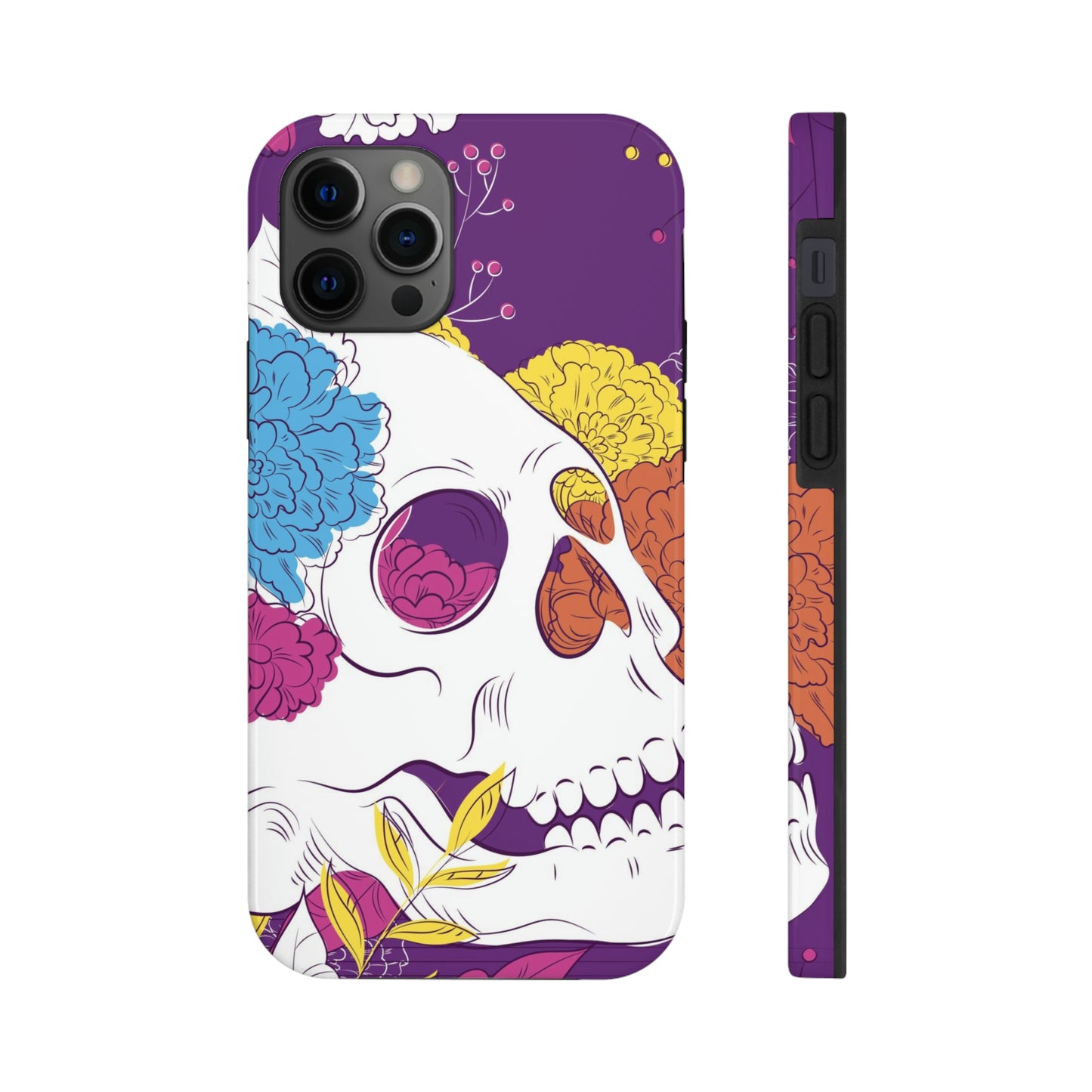 Flowers & Skulls Case v.1