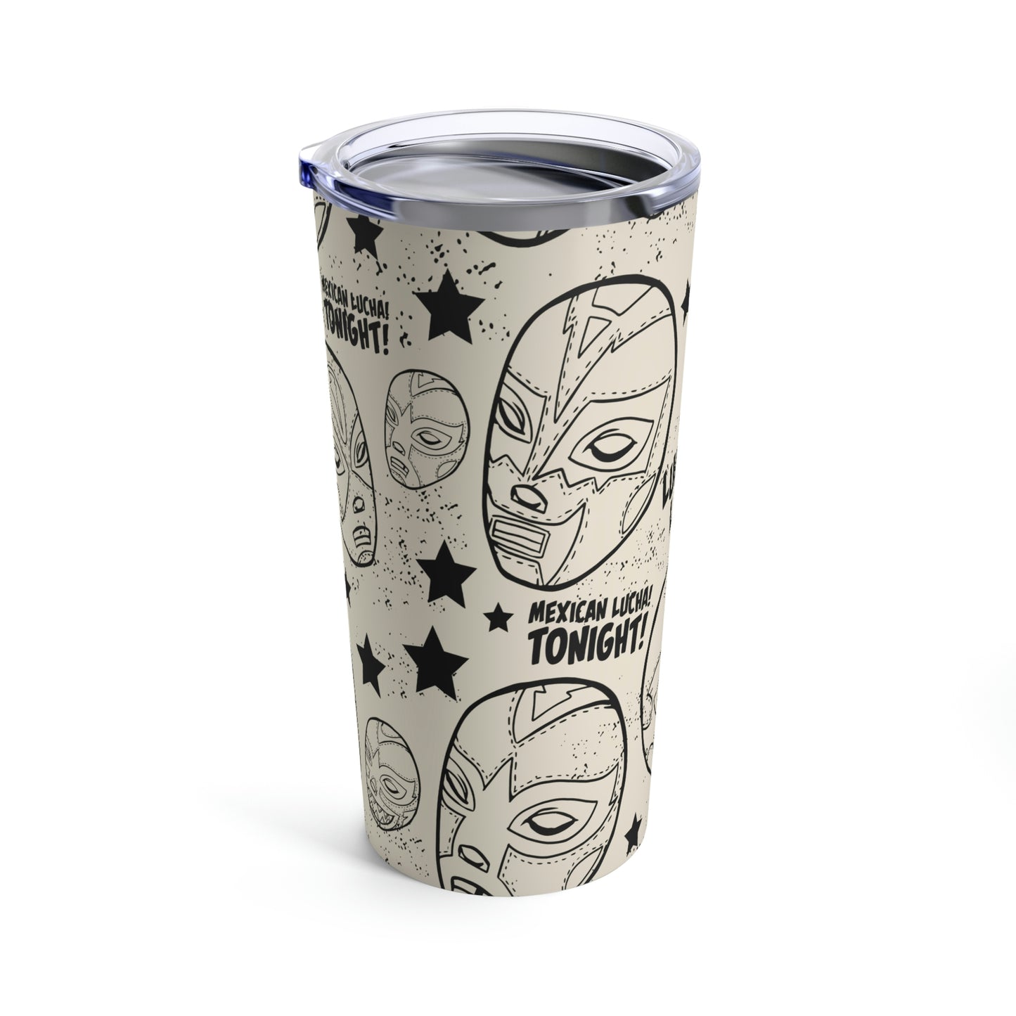 20oz Lucha Mask Tumbler