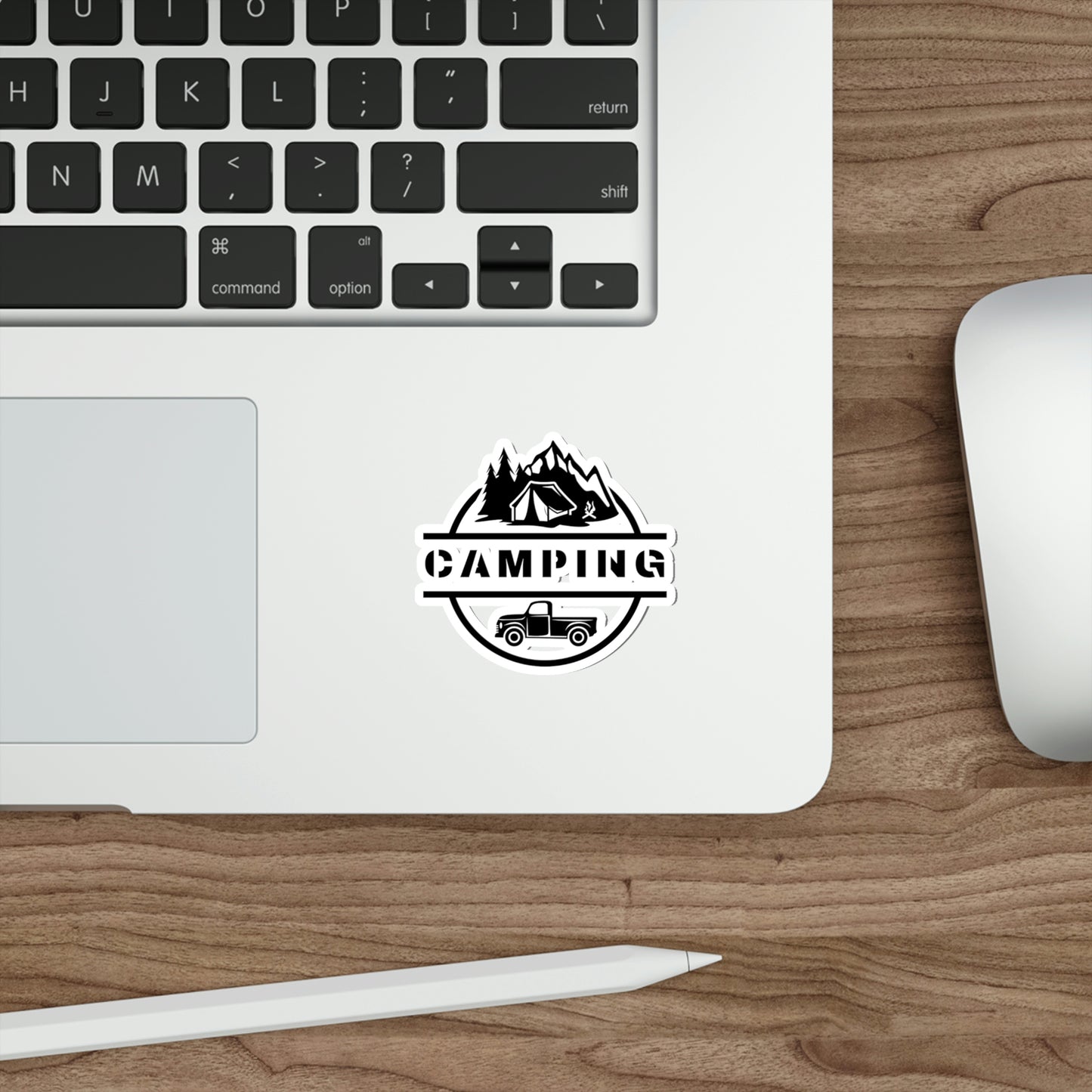 Camping Sticker