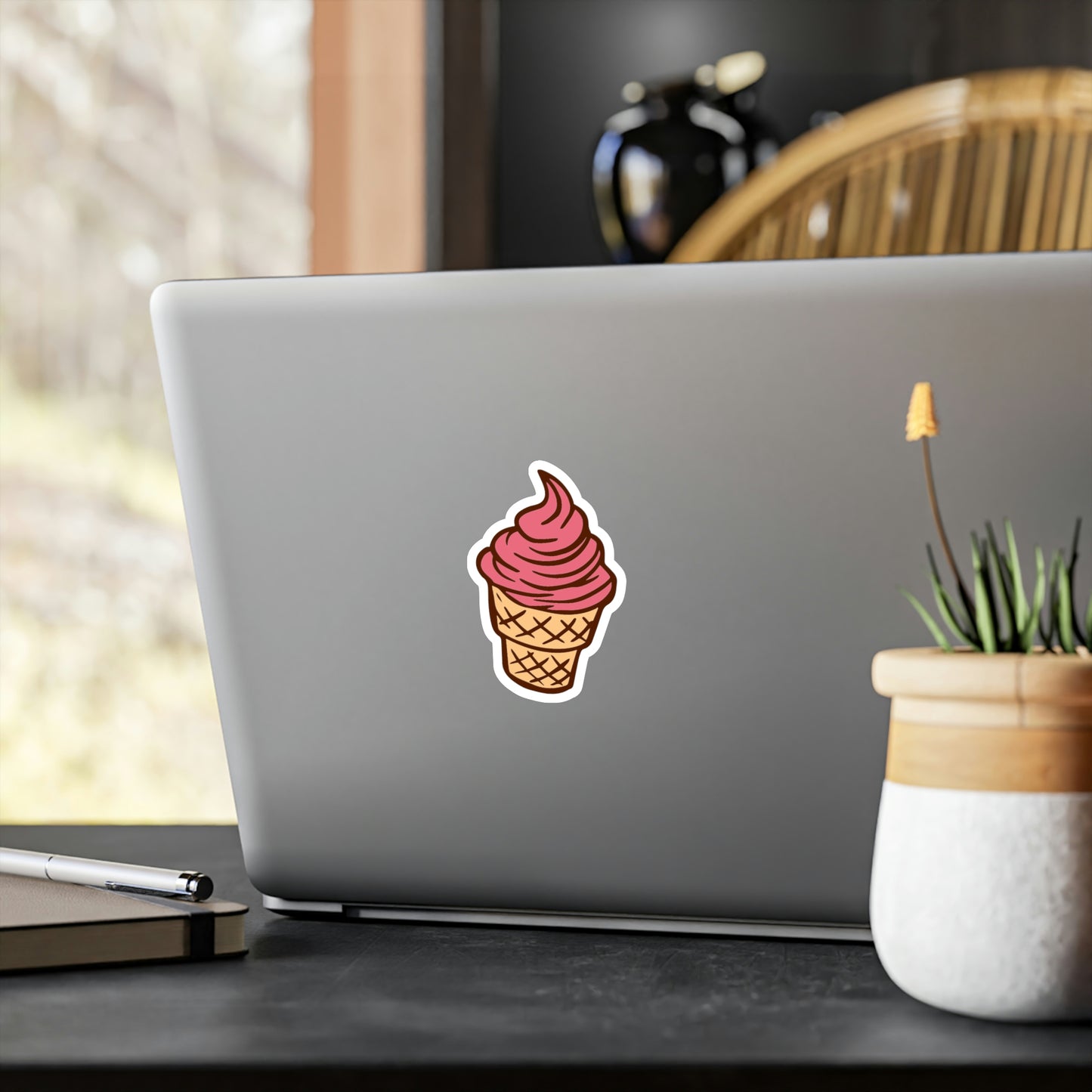 Ice Cream Cone Decal