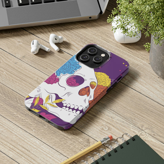 Flowers & Skulls Case v.1