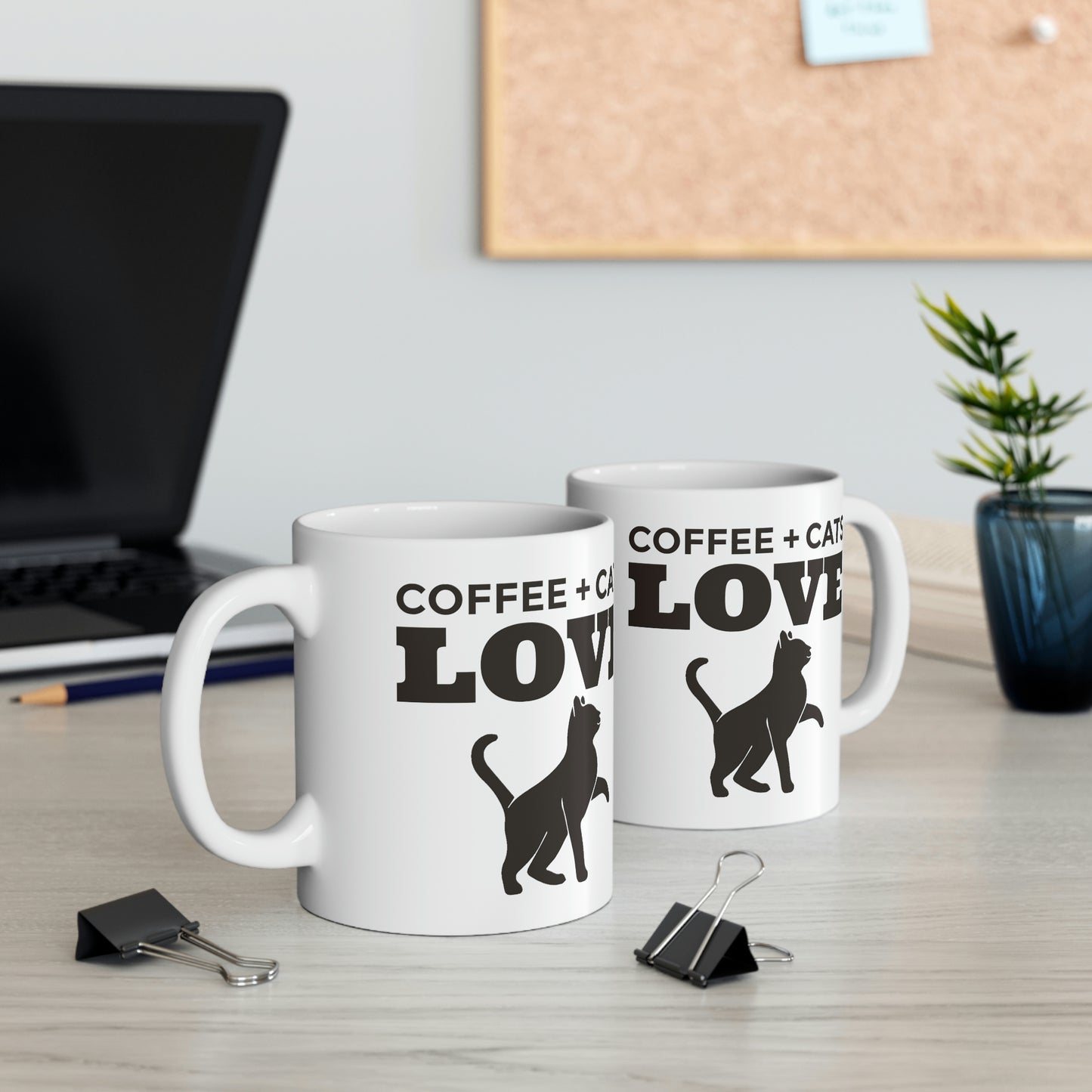 Coffee & Cats Love Mug