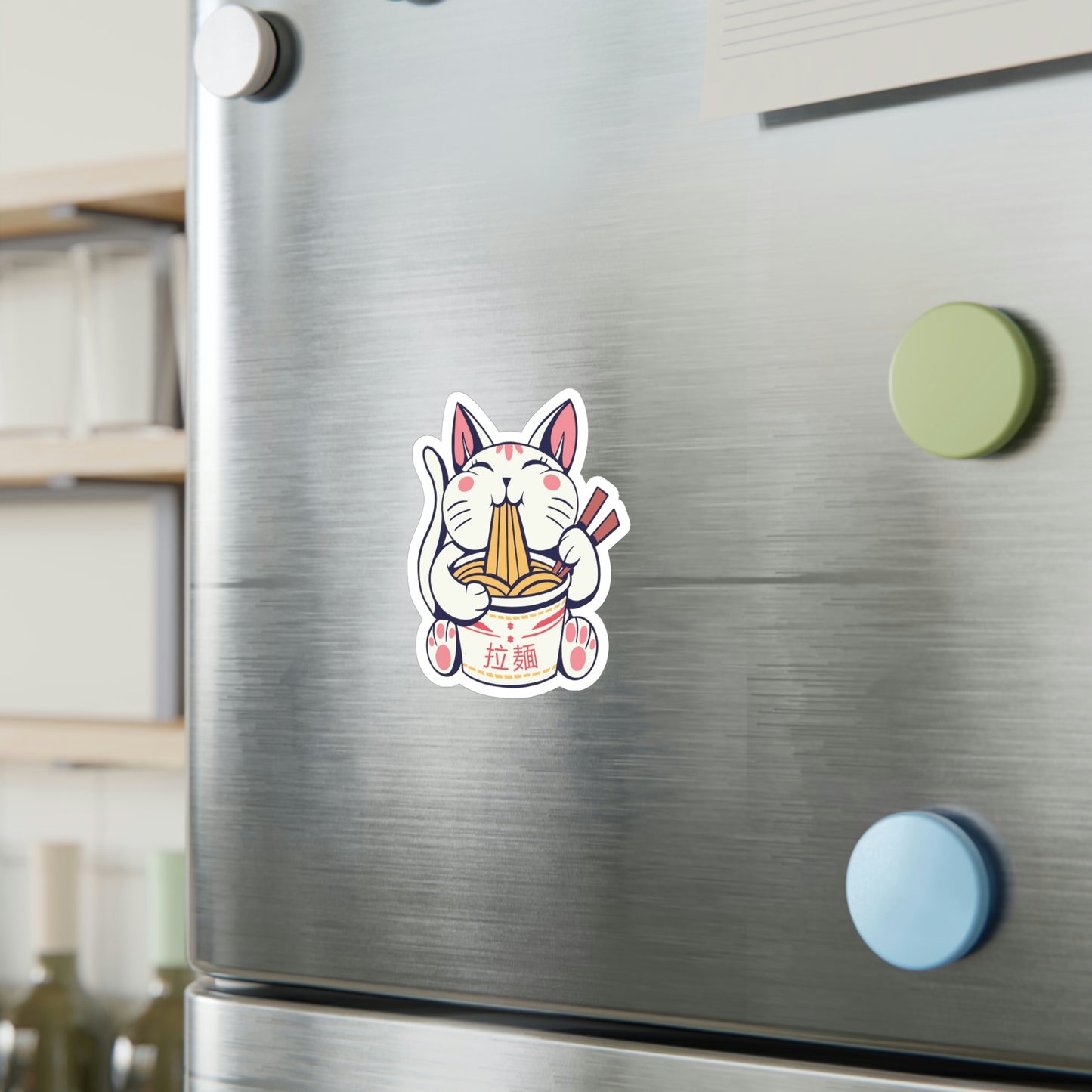 Ramen Cat Decal