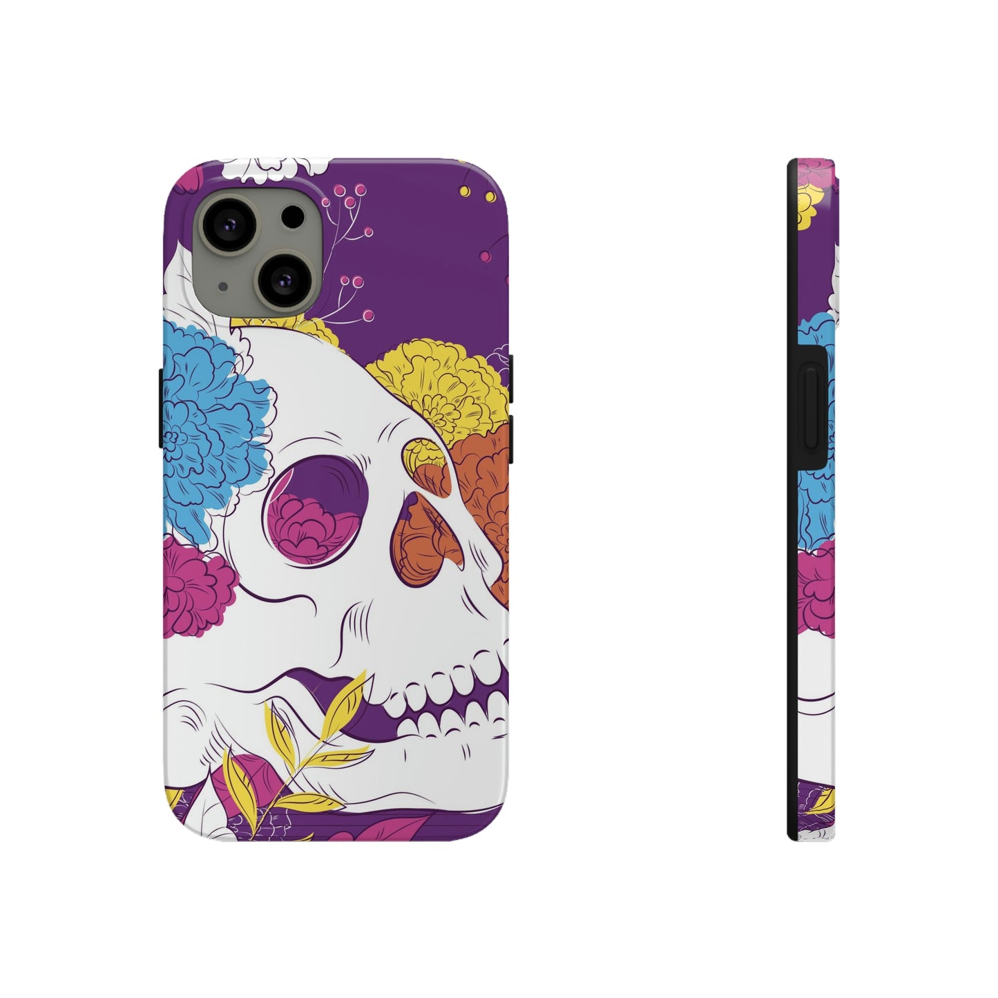 Flowers & Skulls Case v.1