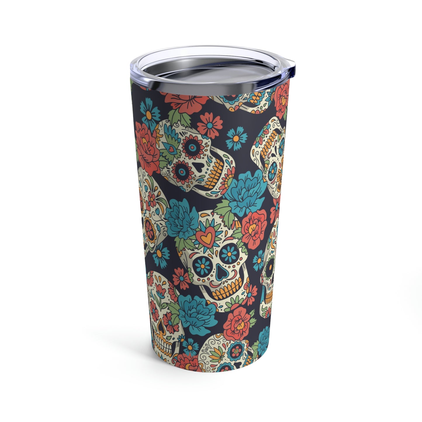 20oz Sugar Skull Tumbler