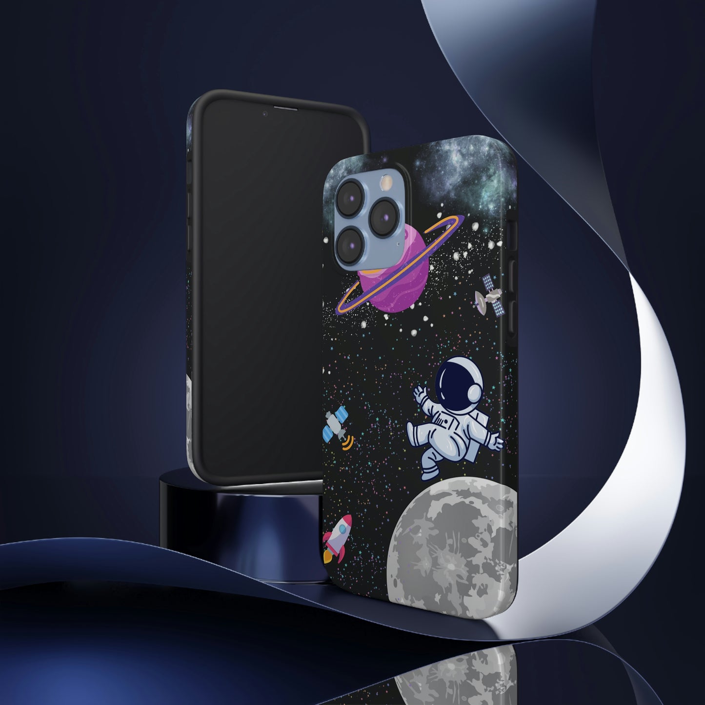 Black Modern Space Case