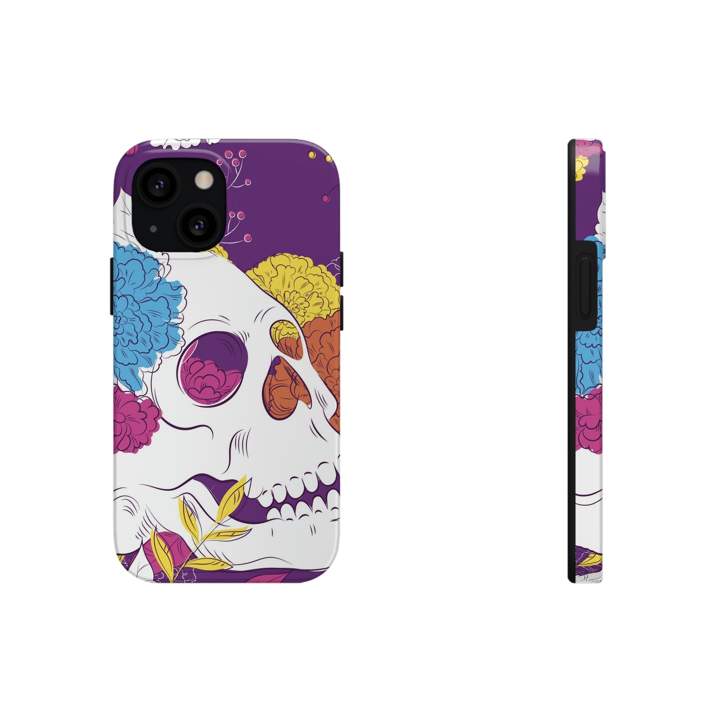 Flowers & Skulls Case v.1