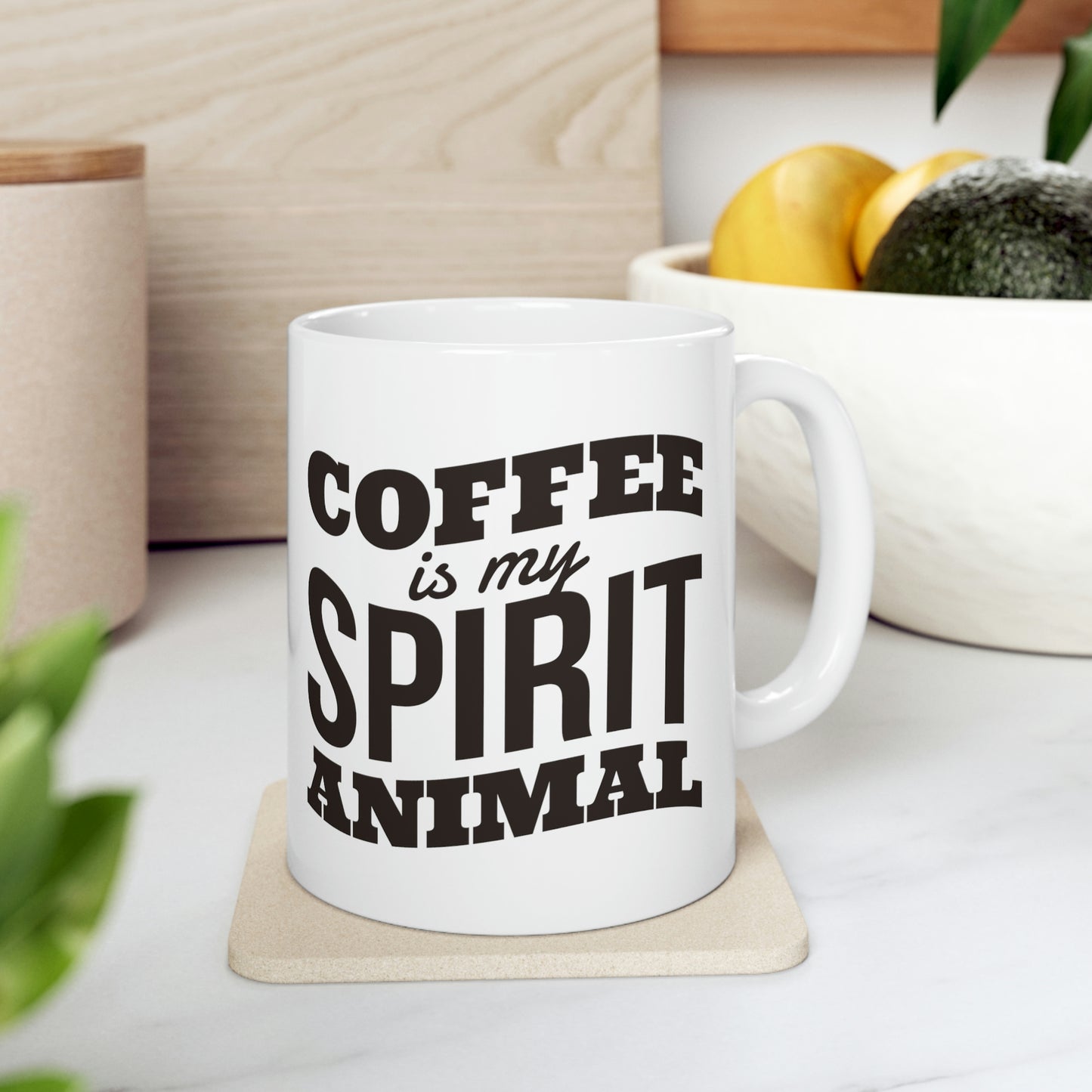 Coffee Is My Spirit Animal Mug