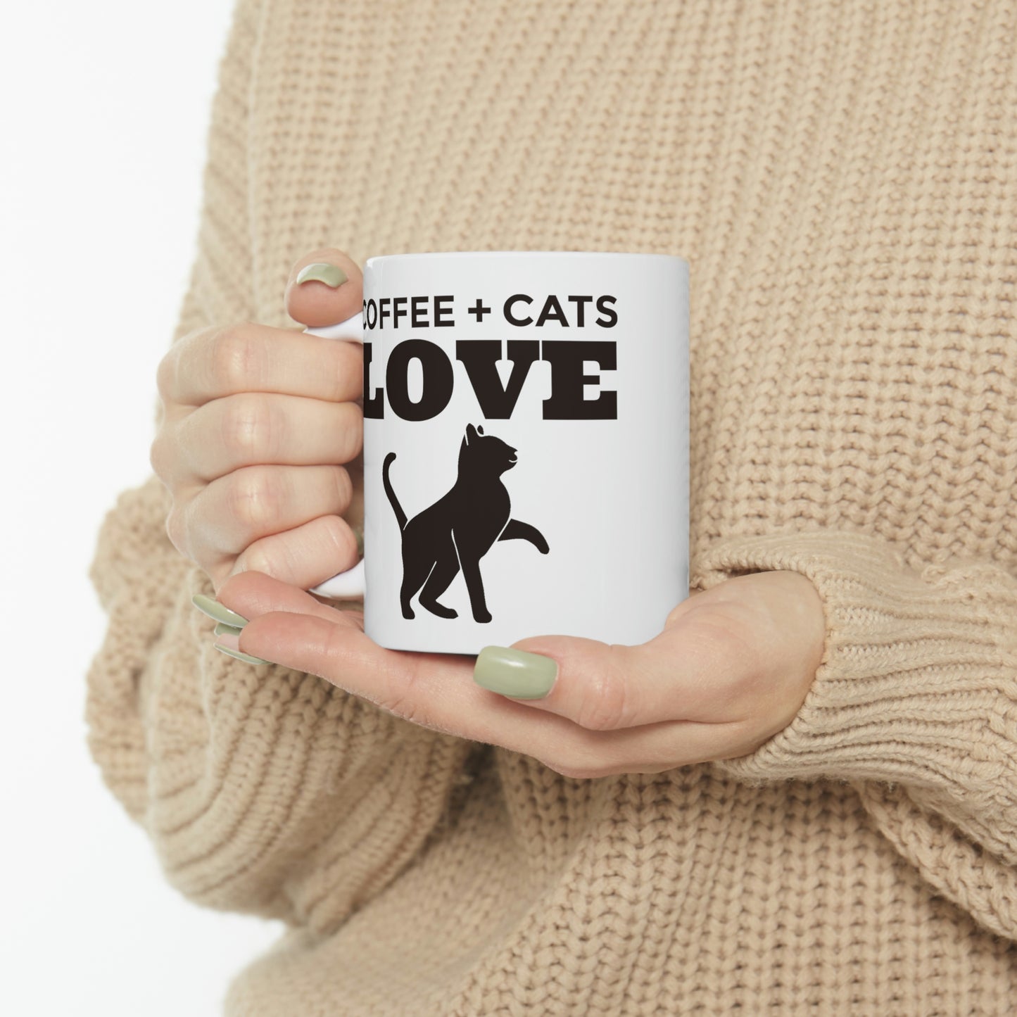 Coffee & Cats Love Mug