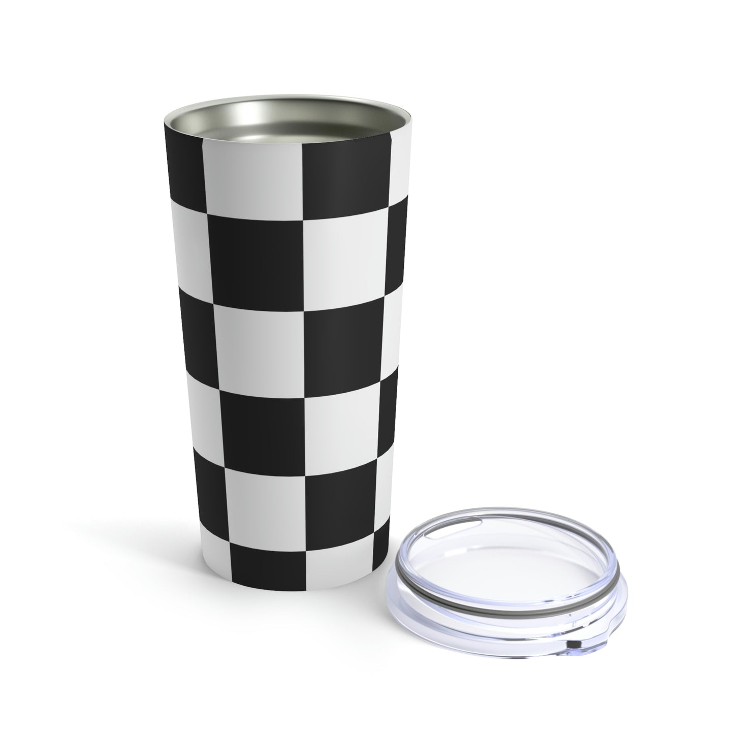 20oz Checkers Board Tumbler