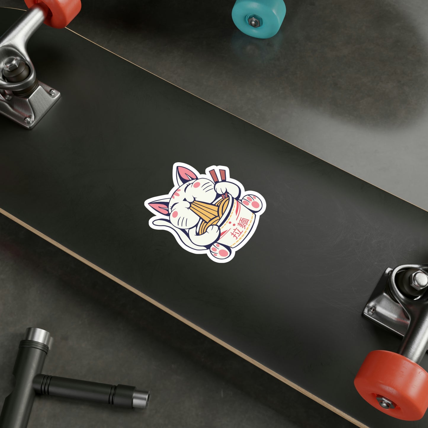 Ramen Cat Decal