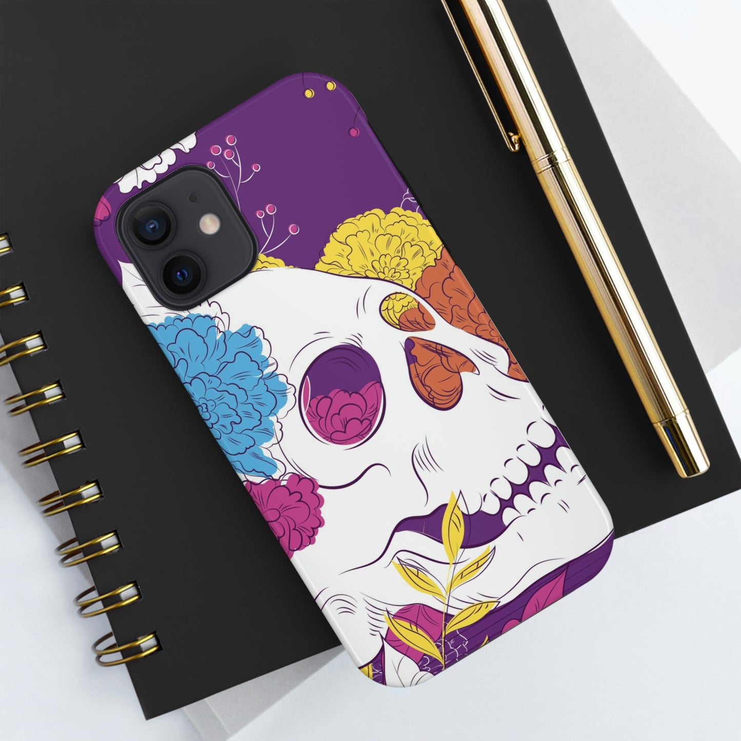 Flowers & Skulls Case v.1