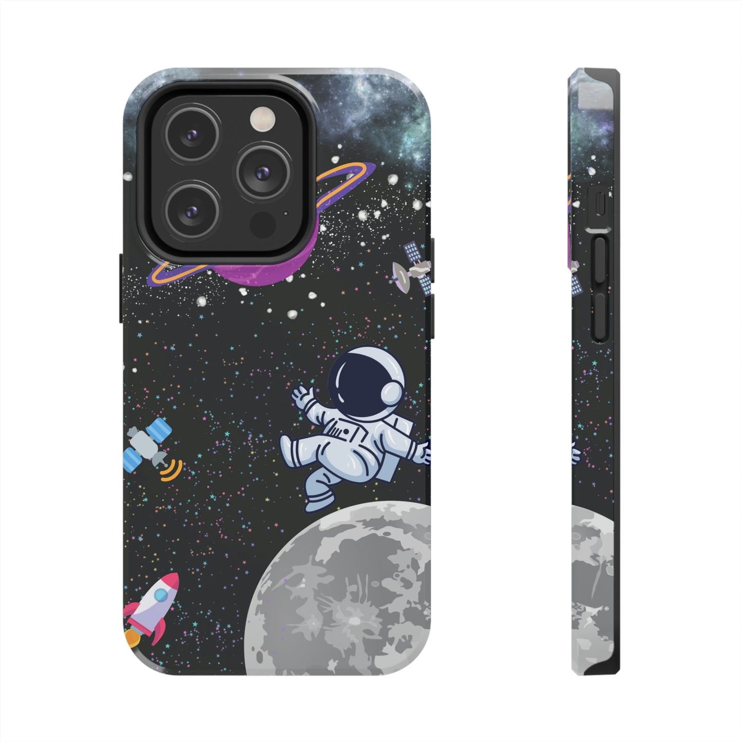 Black Modern Space Case