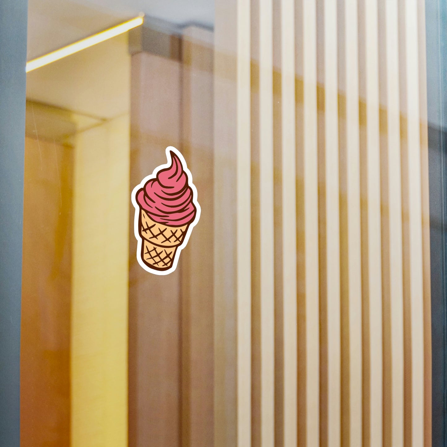 Ice Cream Cone Decal