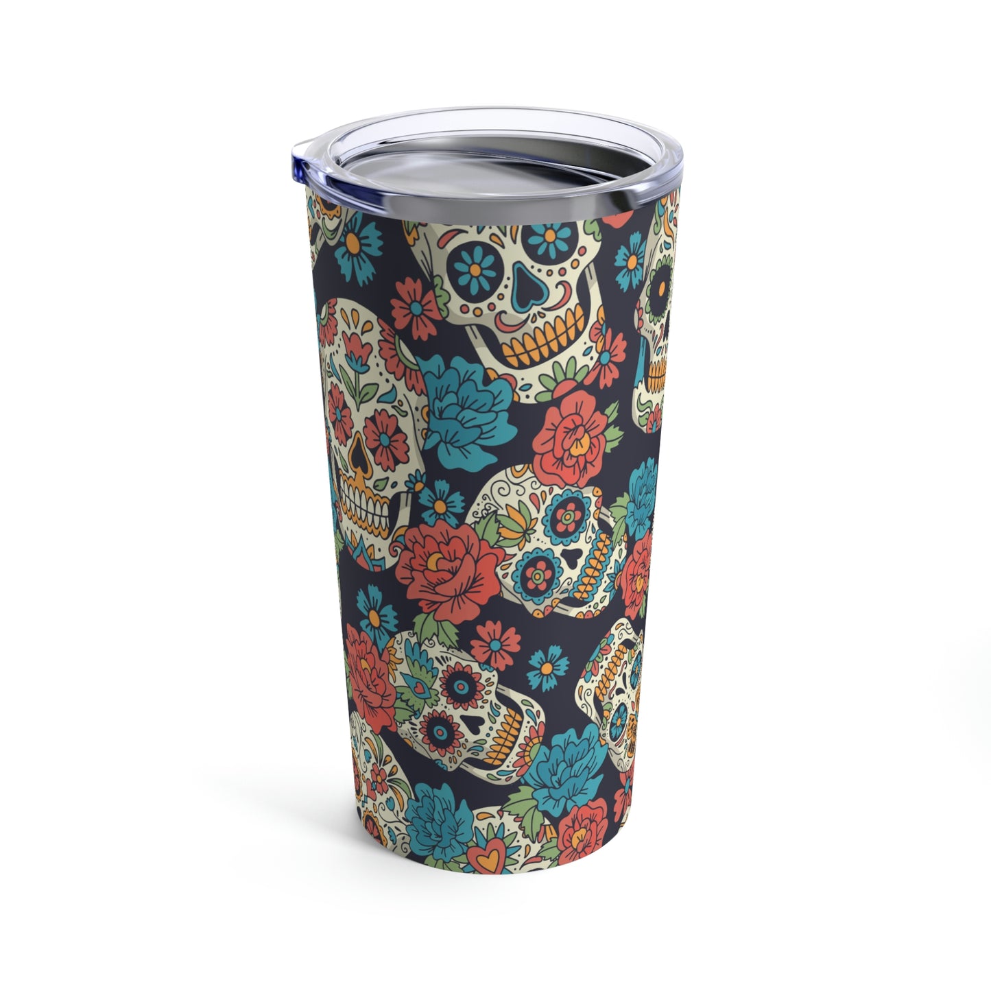 20oz Sugar Skull Tumbler