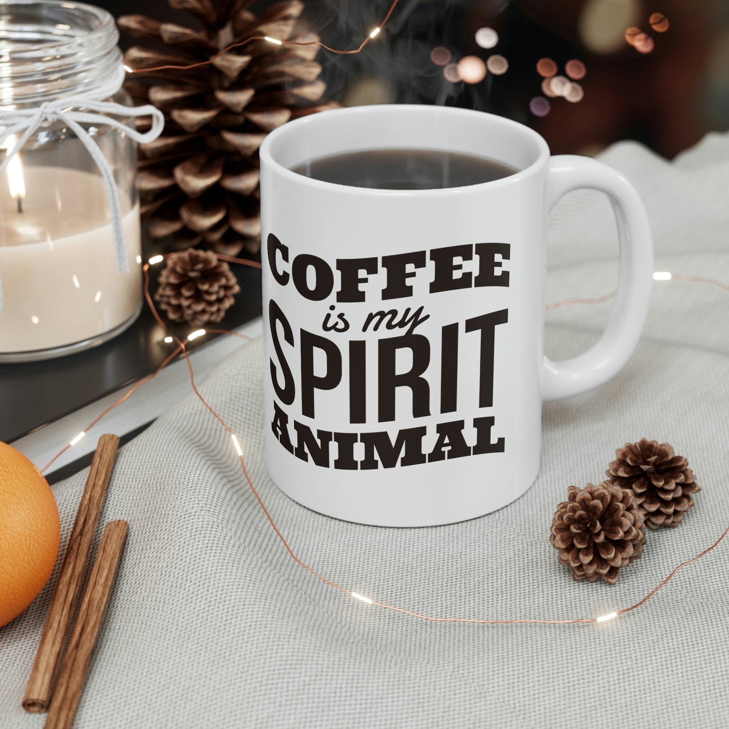 Coffee Is My Spirit Animal Mug