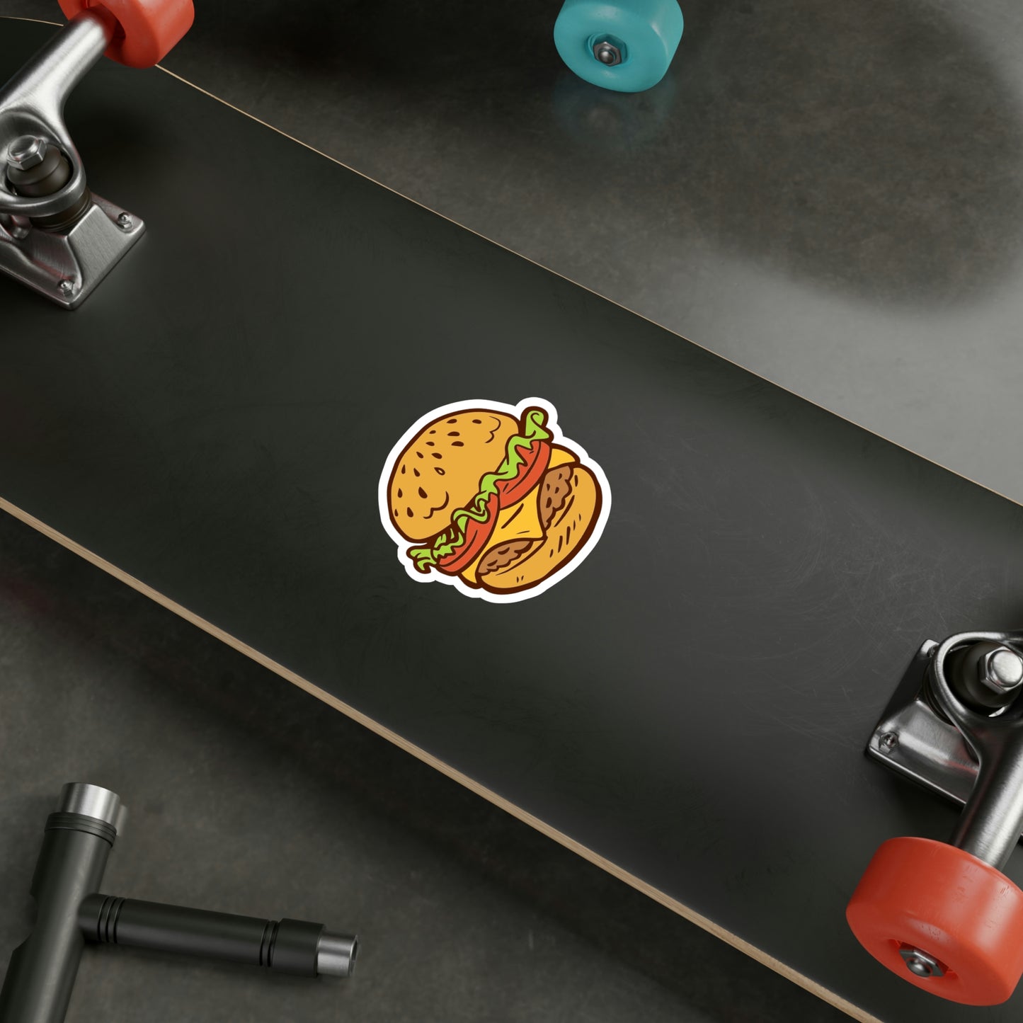 Burger Decal