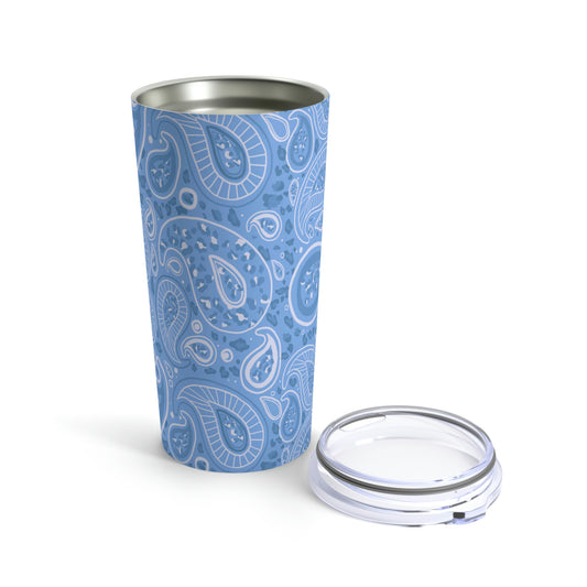 20oz Blue Paisley Tumbler