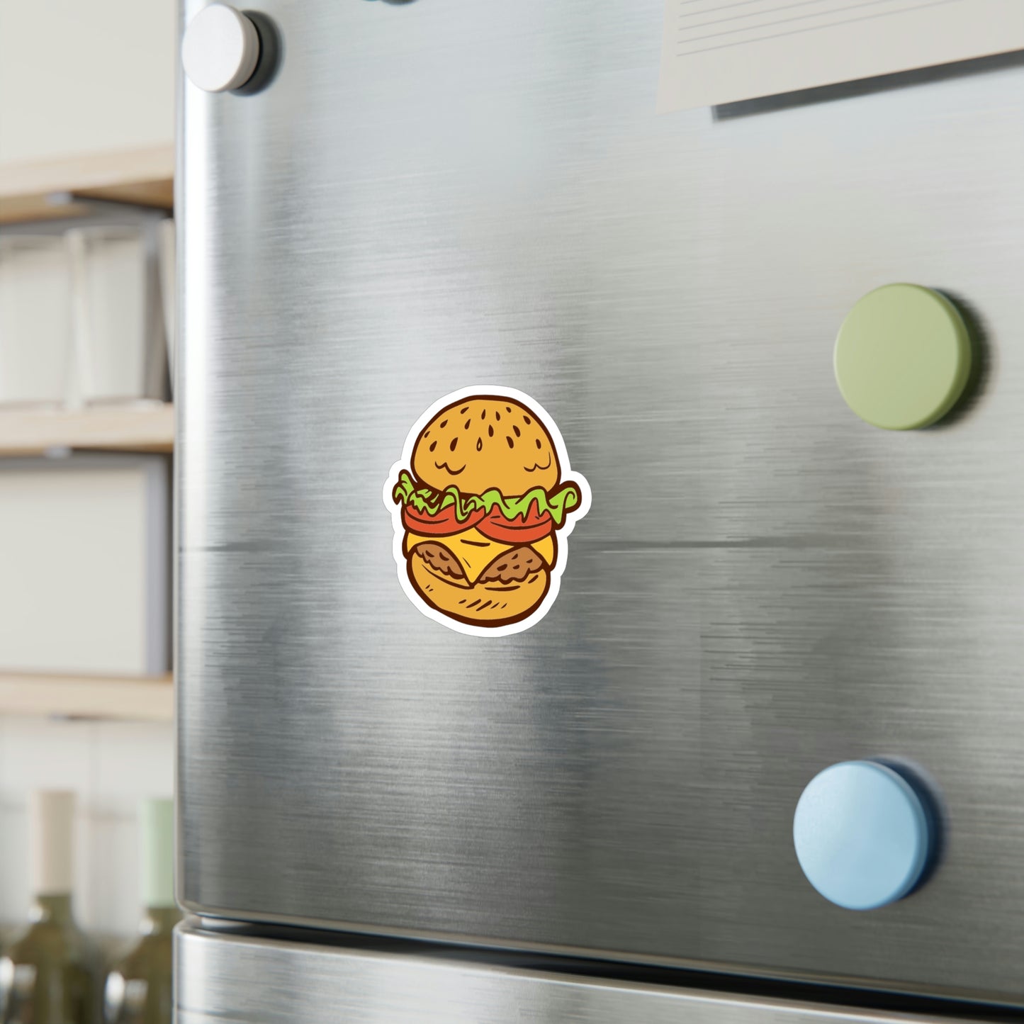 Burger Decal